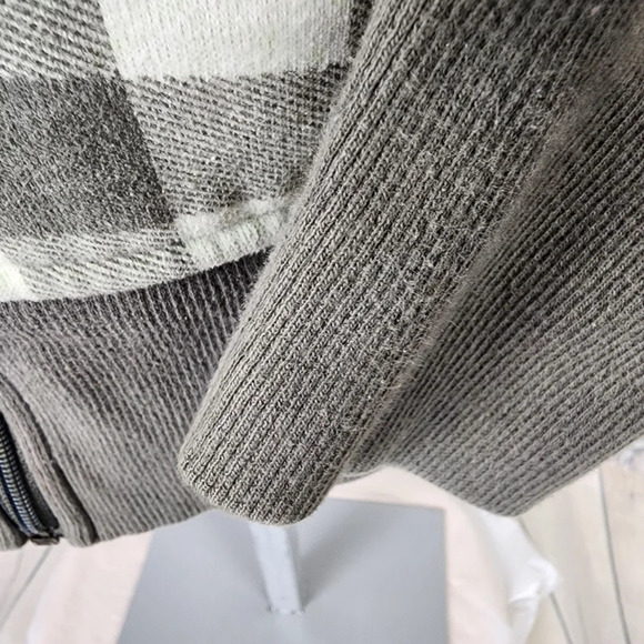 Lululemon Athletica  Original Scuba Hoodie Two-Tone Green Checker Plaid No Size - Picture 9 of 11